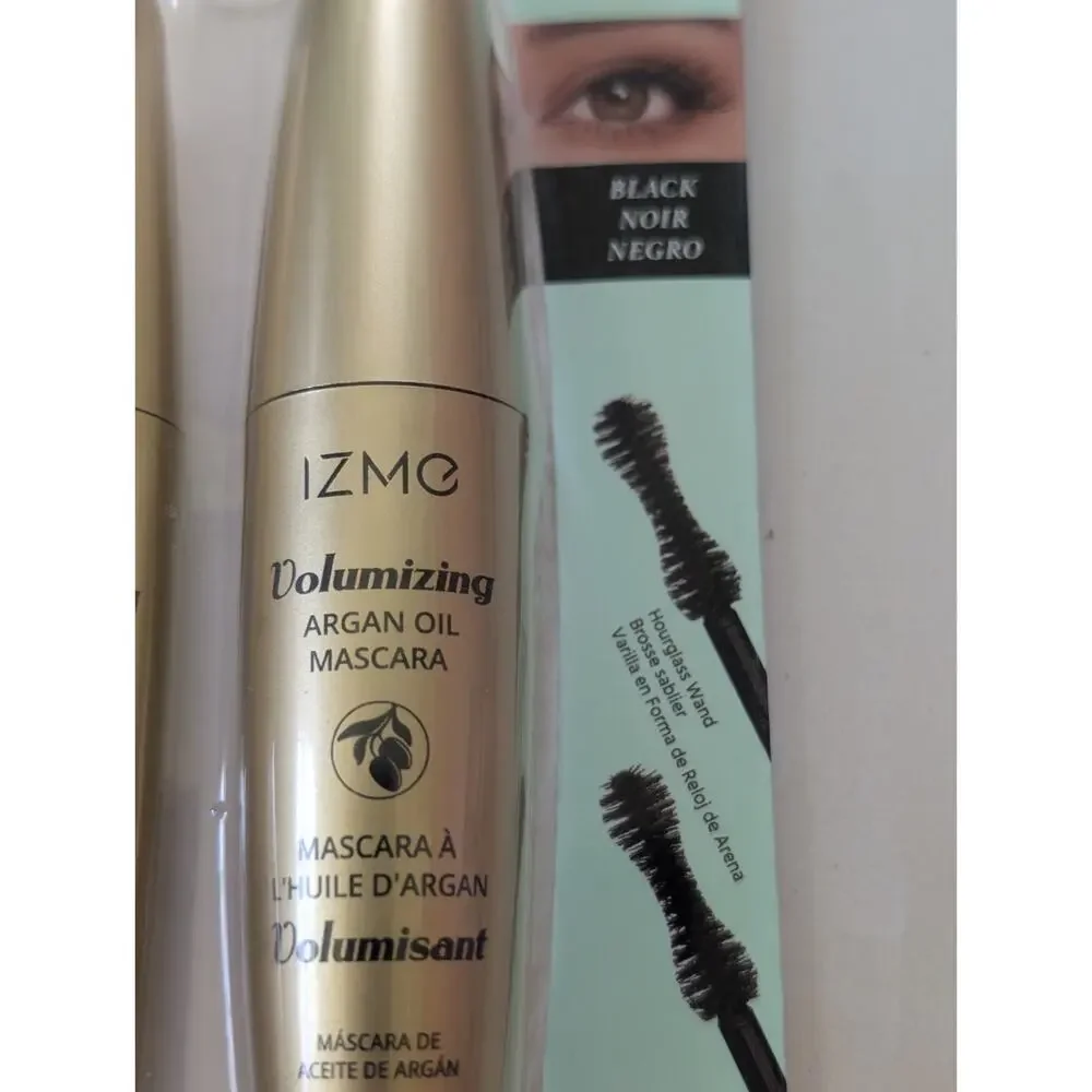 IZME New York Moroccan Argan Oil Volumizing Mascara - Black - Twin Pack